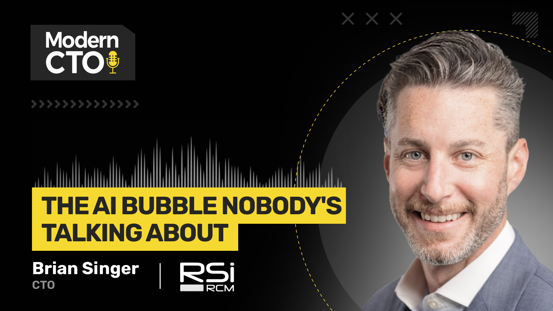 The AI Bubble Nobody's Talking About with Brian Singer, CTO as RSI